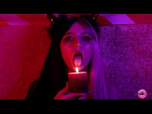 ❤️ Blowjob xamaasad leh oo ka timid Sexy Succubus oo leh oofsan afka Galmo ❤